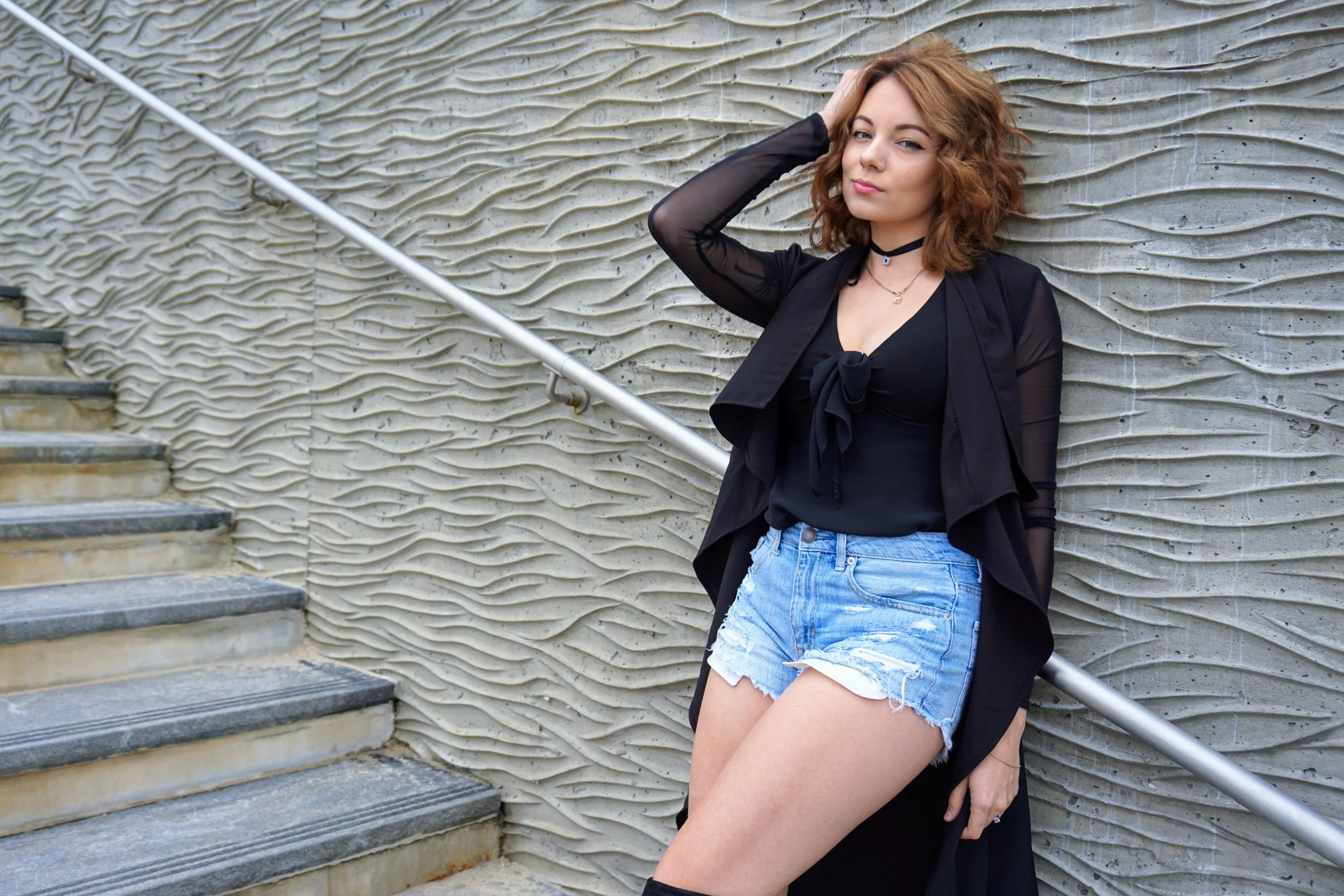 Shorts with shop tall boots